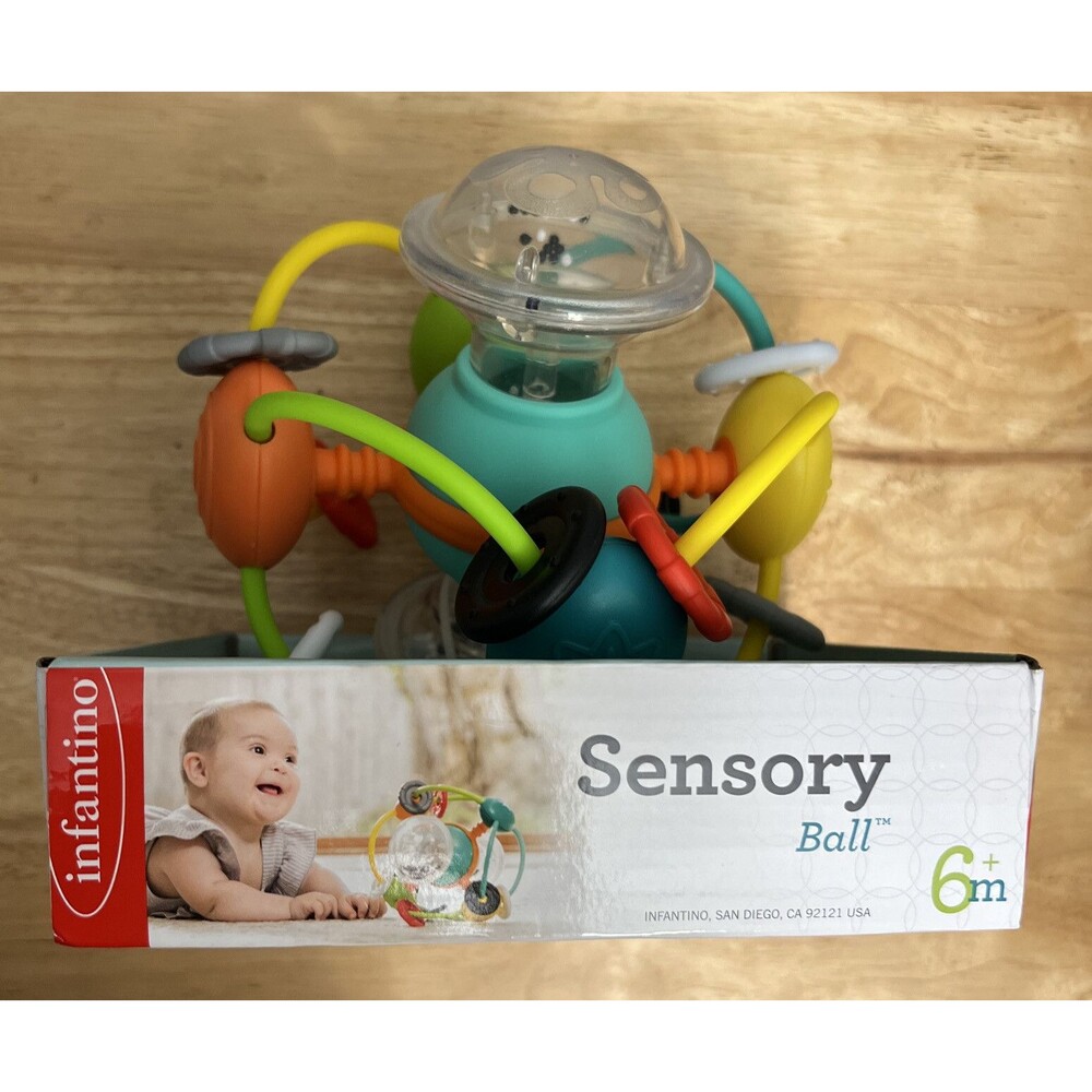 Infantino Magic Beads Activity Ball, Multi Color